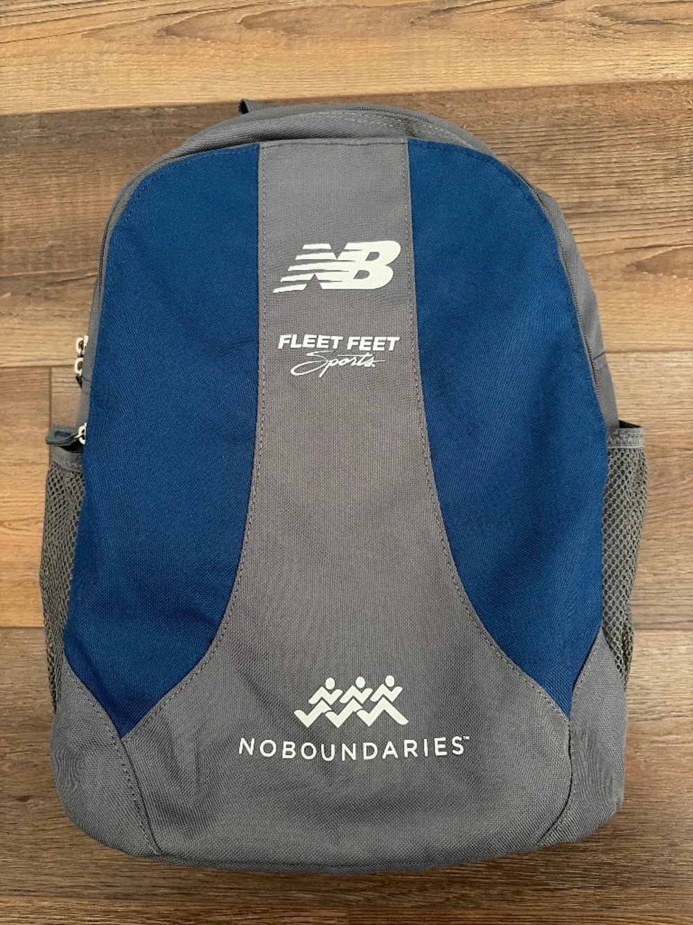 Vintage New Balance Fleet Feet Sports No Boundaries Running Training Program Bac